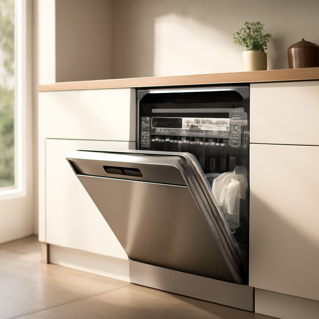 Rasentrimmer – Anwendung im Garten (AI)