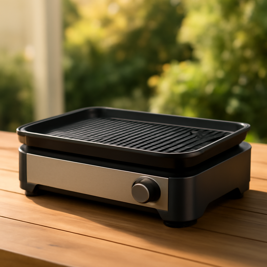 Rasentrimmer – Anwendung im Garten (KI)