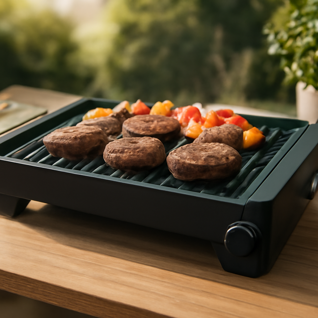 Rasentrimmer – Anwendung im Garten (KI)