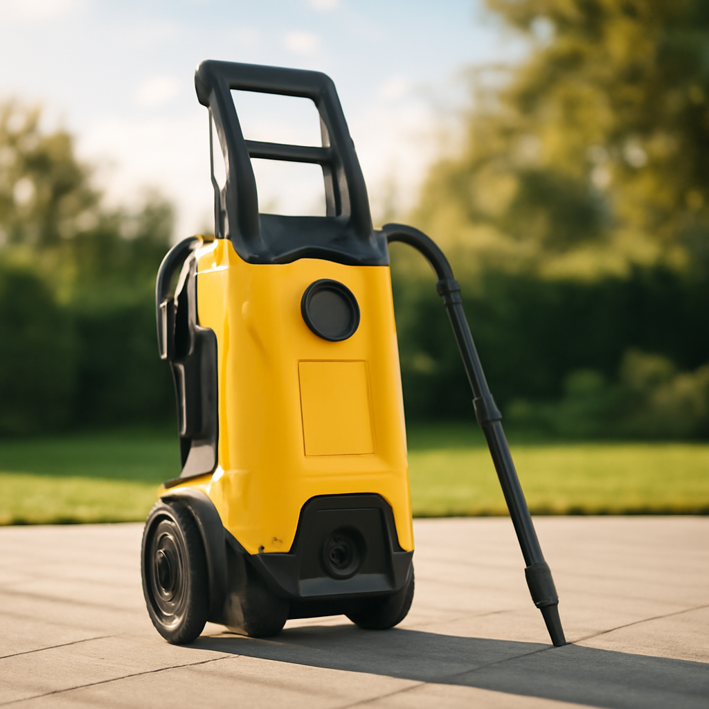 Rasentrimmer – Anwendung im Garten (KI)