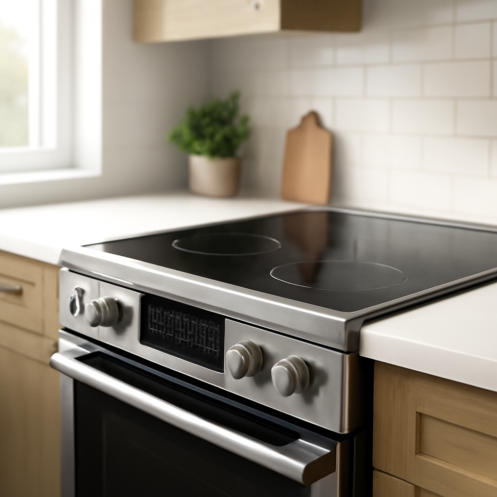 Rasentrimmer – Anwendung im Garten (AI)