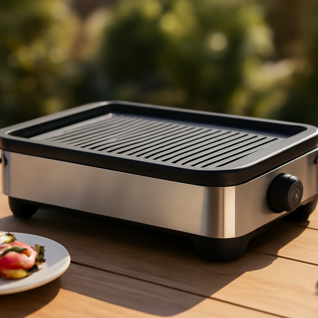 Rasentrimmer – Anwendung im Garten (AI)